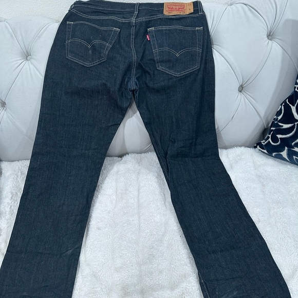 Levi's‎ Black Straight Jeans Classic Style - Picture 2 of 2